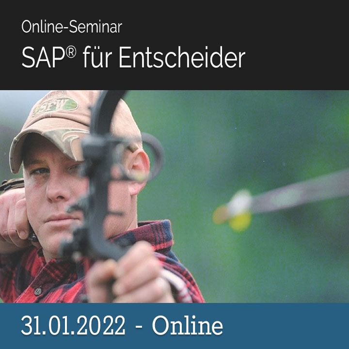31.01.2022 - Online-Seminar SAP® für Entscheider